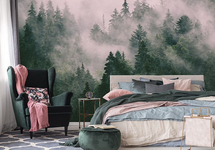 Nastrojowa sypialnia do relaksu