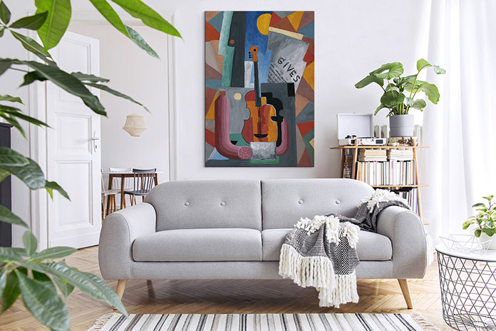 Kolorowa kompozycja, która ożywi salon